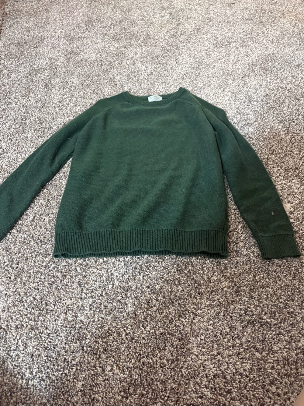 Class Club Green Crewneck Sweater